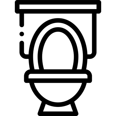 An icon of a toilet made by Freepik from flaticon.com