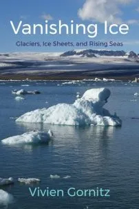 the sky is blue with a spotted white cloud while glaciers in various sizes drift across the blue water with mountains covered in ice are in the farr off distance